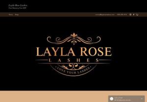 Layla Rose Lashes - shop Layla Rose Lashes for all your high end, false eyelash needs!