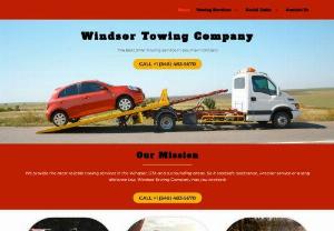 Windsor Towing Company - Windsor Towing Company provides the most reliable towing services in the Windsor, GTA and surrounding areas. Our services include roadside assistance, wrecker service or long-distance towing in Windsor, ON.
