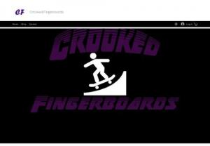 Crooked Fingerboards - Homemade premium fingerboard decks! Athlete owned and managed! We insure the highest quality for our decks. Crooked Fingerboards is Co-Owned by Sam Grossinger and Jaiden Gershin. We hope you shop with us soon!