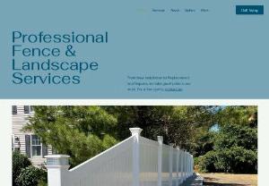 OMA Fence,LLC - OMA Fence, LLC provides installation of all styles of vinyl fence, wood fence, chain link fence and aluminum fence. We also repair and service all styles and sizes of residential and commercial fencing.