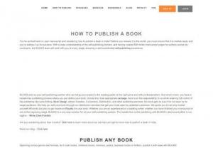 How to Publish a Book in India - Now self-publishing is very simple and easy. BUUKS simplified Publish a Book online. How to write a book online. Get to know more about how to publish a book in India. Youve worked hard on your manuscript and wondering how to publish a book in India? Before you release it to the world, you must ensure that it is market-ready and youre setting it up for success.