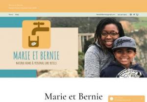 Marie et Bernie - Marie et Bernie is an Online Sustainable Product Store & Refill Station run by a mom and son duo. We bring the fun of youth and the health of parental concern together to responsibly provide home and personal goods!