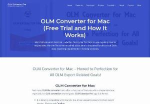 OLM Converter for Mac - If you wish to convert you contacts, calendars and other items of OLM files into Apple Mail, MBOX, Thunderbird, Postbox,Entourage and EML then  out OLM Extractor Pro converter tool.