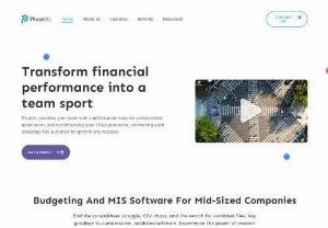Financial Planning - PivotXL helps organizations connect Excel data from multiple users into a multi dimensional database for better financial planning and operations management