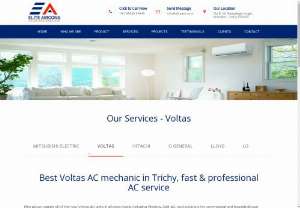 AC Mechanic in Trichy - Trusted AC Jet servicing in Trichy with 30 Day Service Guarantee, Equipped with well trained technicians & background check. Genuine Spare Parts available.