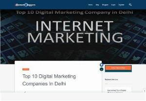 Top 10 Digital Marketing Companies in Delhi - Static King is one of the dominant digital or online marketing company in Delhi which provide all digital marketing solutions and aspects that will help your business to grow and uplift your business to the next extend in digital marketing. The companys core objective is to satisfied customer by using all innovate and possible aspects.