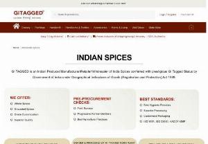 Wholesale Spices | Geographical Indications Tagged World Premium Products (P) Ltd - Indian Spices GI TAGGED is an Indian Producer/Manufacturer/Retailer/Wholesaler of India Spices conferred with prestigious GI Tagged Status by Government of India under Geographical Indications of Goods (Registration and Protection) Act 1999. We Offer: Whole Spices Grounded Spices Grade Customization Superior Quality Pre-procurement Checks: Field Surveys Progressive Farmer Members Best Agricultural Practices Best Standards