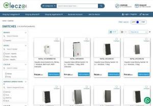 Buy Havells Electrical Switches at Online in India | Eleczo - Eleczo is the top brand havells switches, havells modular switches,havells modular switch board, havells modular switch, havells timer switch from havells switch suppliers, dealers & distributors in India at best price. Get a complete havells switches price list from us.