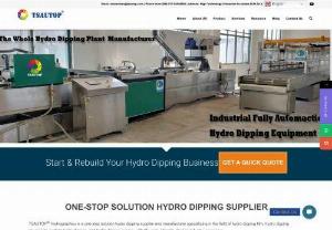 Hydro dipping solution - TSAUTOP Hydrographics is a one-stop solutions manufacturer and supplier, specialized in the field of hydro dipping. We have 3 facilities covering hydro dipping equipment， hydro dipping service， hydrographics film and hydro dipping kits.