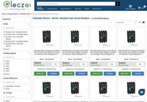 Buy Schneider Electric MCCB Circuit Breakers Online in India | Eleczo - Place an order to get Schneider Moulded Case Circuit Breakers at eleczo it is electrical e-commerce platform in India. We at Eleczo offer Schneider Moulded Case Circuit Breakers at an best price.
