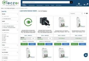 Buy Load Control Selector Switch Online at Best Price |Eleczo - shop for load control selector on the leading online electrical portal Eleczo. We offer branded load control selector at the best price & also known as best dealers & distributors of the electrical products.