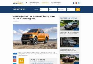 Ford Ranger 2019: One of the best pick-up trucks for sale in the Philippines - Check the price, variants available, exterior, interior, performance and other highlight features of the Ford Ranger 2019 Philippines in this in-depth review by Philcarreview