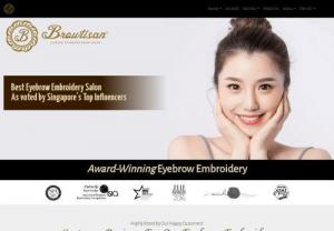 Eyebrow Embroidery Singapore | Browtisan - Browtisan is the pioneer of high-end clinical aesthetic grooming salon in Singapore, specializing in eyebrow embroidery. Our experienced team is highly trained to provide brow enhancements using hygienic and painless practice. Drop by today to get perfectly groomed brows.