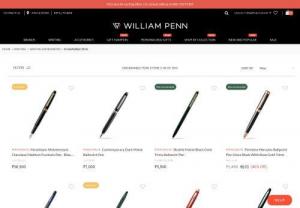 Buy Engraved Pens | Engraved Fountain Pen Gifts | Personalised Pens | William Penn - Flat 10% Off, Use Code (STAYSAFE10) - Engraved Pens: Browse Personalised and Engraved Fountain Pens at William Penn. On offer is a wide range of Fountain Pens, Rollerball and Ballpoint Pens from top pen brands like from Lamy, Sheaffer, Cross, Lapis Bard which can be engraved or personalized. Buy Online or at our 25 stores across India!