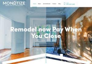 Pre Sale Home Renovation Chicago - Monetize Chicago is professional pre sale home renovation, home remodeling and real estate renovations company in Chicago. Get affordable home renovation services with reliable prices. Contact now!