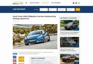 Ford Fiesta 2018 Philippines Review: Outstanding driving experience - According to experts assessing the Ford Fiesta 2018 car, this is a small car option worth the money for those who love the American car brand. 2018 Ford Fiesta is highly rated by consumers for its operability, state-of-the-art assist technology and reliable safety features.