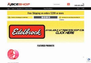 Anything for Everything Vehicle\'s Products at RaceShop.ca - RaceShop.ca, the number one, one-stop-shop of Canada\'s car enthusiasts. Here you will get all the vehicle\'s products in one place.