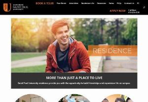 Saint Paul University Residence - Saint Paul University Residence is best known for providing great value student accommodation in Ottawa. We offer stylish and quality, furnished apartments at affordable prices. Get in touch today!