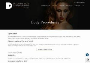 Body Procedures near me - Dr. Dan Diaco is a proud member of the American Society of Plastic Surgeons as well as a board certified plastic surgeon, located in Tampa Florida. The single most important factor in the success of aesthetic surgery is the surgeon you select. Dr. Daniel Diaco is proud of his professional training, experience and qualifications. He believes that a successful doctor-patient relationship must include mutual trust and confidence to assure a satisfactory result.