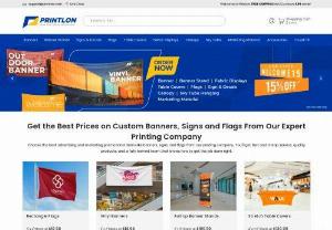 Buy Banners Online - Ask printlon for Custom Banner Printing, Buy Banners Online, Buy Signs, Custom Vinyl Banners, Buy Custom Vinyl Banners, Buy Custom Vinyl Banners Online, Vinyl Banners Online, Buy Vinyl Banners