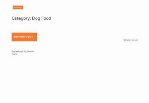 Dog Food - Looking for the dog food?