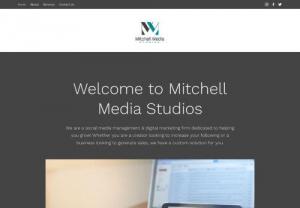 Mitchell Media - At Mitchell Media, we aim to give small content creators a bigger platform to showcase their work. We also provide an online shop for our creators to monetize their work!