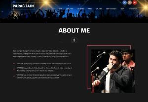 Best Singer in Delhi NCR - ParagJain has been singing for the long time and he has debugging lots of song. Paragjain  sings and composes music as well debugging songs .parag jain is the Best Singer in Delhi NCR
