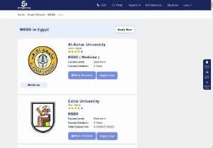 How to Apply MBBS in Egypt through Standyou - Apply for MBBS in Egypt through Standyou. To know more about MBBS in Egypt Fees, Admission Process, Eligibility, Course Structure, Course Duration & Top Medical Colleges in Egypt.