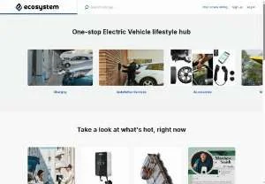 Screenshot of EV Ecosystem Technologies