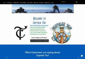 Captain Tac - A one stop fun shop for all of your Fishing wants, Bait, Lures, Fishing Reels,  Fishing Rods, Tackle Boxes, and Tackle also educational video