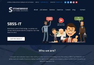 SBSS-IT: IT management consulting firm - Stonesbridge Software Solutions Limited SBSS IT is a global management consulting and professional services firm that provides strategy, consulting, information technology and outsourcing services