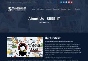 SBSS-IT: IT management consulting firm - SBSS IT deliver specifically designed services solutions for our clients, Our team uses a personal and innovative approach which help us deliver top-notch services for Software Development, Software Testing, Blockchain, Big Data, DevOps, AI Cloud