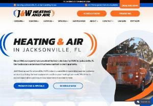 J & W Heating and Air: AC & Heating Contractor Jacksonville - Looking for high quality heating and air conditioning service in or near Jacksonville, Florida? Schedule your Free Estimate today with J & W Heating and Air.