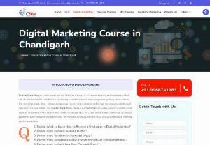 Digital Marketing Training in Chandigarh - Digital Marketing Course in Chandigarh Offered by CBitss Technologies Sector 34. If you are Searching for Digital Marketing training Institute in Chandigarh then Join CBitss. For More Details Call us :- 9988741983.