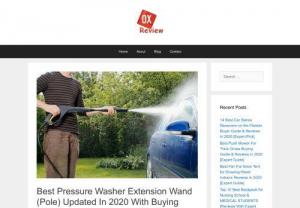 9 Best Pressure Washer Extension Wand (Pole) Reviews In 2020 - best pressure washer extension wand Power Washer Reviews for efficient operation & effective cleaning. Compare features & analyze best telescoping wands. Read
