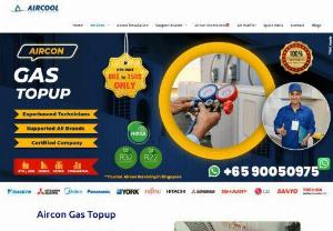 aircon gas topup - aircon gas top-up is one of the major problems might occur in your aircon so to overcome that you might check your gas level, and also check the gas pipe leakage regularly. the freon gas is helping to make your air conditioner cooling properly.