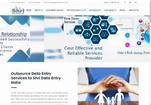 Data Entry Outsourcing Services India| Data Entry Services India |Shri Data Entry Services - Shri data entry services India, reliable outsourcing service provider having expertise to provide quality data entry solutions.