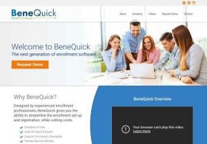 BeneQuick - BeneQuick is a benefit enrollment and tracking portal used to automate enrollment for your entire group market, so your business will grow while your operating expenses shrink.

|| Address: 960 Blue Gentian Rd, Eagan, MN 55121, USA
|| Phone: 651-894-6400