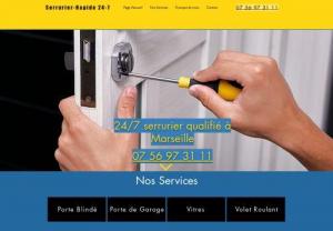 Serrurier Rapide - Breakdown services for any locksmith problem in Marseille and its surroundings.
Call Us 07 56 97 31 11
Home intervention in Marseille - emergency breakdown assistance. Technical Service Available. Qualified locksmith.