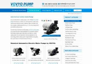 Automotive Electric Water Pump - Automotive electric water pump is a coolant pump driven by a 12V bldc motor. Used for car engine, battery cooling, vehicle, motorcycle, race car, caravan.