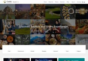 Cushy - Hyperlocal Discovery & Social Experience App - Cushy, A Hyperlocal Discovery & Social Experience App lets you discover, explore places, store by sharing memories you visit and let others explore more.