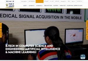 B. Tech in Artificial Intelligence & Machine Learning (AIML) - NIET offers a four-year under-graduate B.Tech in Artificial Intelligence and Machine Learning for students seeking to build world-class expertise in emerging technologies.