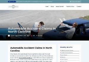 Automobile Accident Claims In North Carolina. - You have more important things to worry about, like missed work days, ability to pay bills vehicle damage and dealing with insurance companies.