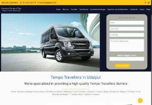 #1 Tempo Traveller in Udaipur, Tempo Traveller Hire in Udaipur for all India Tour - #1 Tempo Traveller in Udaipur - Udaipur Tours And Taxi offering Best Tempo Traveller in Udaipur for all over India tour with all comfort and luxury Udaipur Tempo Traveller Hire services from Udaipur.