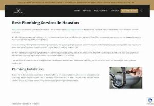 Best Plumbing Services in Houston | Houston Plumbers - \