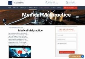 Medical Malpractice Lawyers In Tampa, FL and Chicago, IL | Action Legal Group - Contact the medical malpractice attorneys at Action Legal Group, serving the residents of Tampa, FL and Chicago, IL for the justice and compensation.