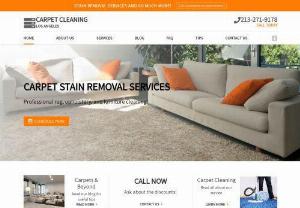 Carpet Cleaning Los Angeles - Choosing the best carpet and upholstery cleaning service is easy when you remember our professionals at Carpet Cleaning Los Angeles. We\'re known throughout California as the number one service for perfect results and guaranteed low prices. Give our experts a call today.

Phone : 213-271-9178