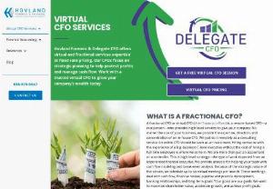 Virtual CFO Services | Fractional CFO - Our firm offers virtual and fractional CFO services at fixed rate pricing. Our focus is on strategic planning to help protect profits and manage cash flow. Traditional CFO services, with additional expertise in forensic accounting.