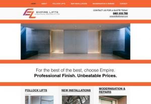 Empire Lifts & Electrical Services Pty Ltd - Empire Lifts & Electrical Services are the leading lift service provider in NSW & ACT. We provide new installations, Pollock platform lift installation, repairs and servicing as well as lift modernisation and repairs.