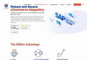 Magento SAP Business One Connect for B2b Ecommerce - i95Dev\'s Magento SAP B1 Connector is an integration solution that helps manage inventory, enhance customer experience and grow business.